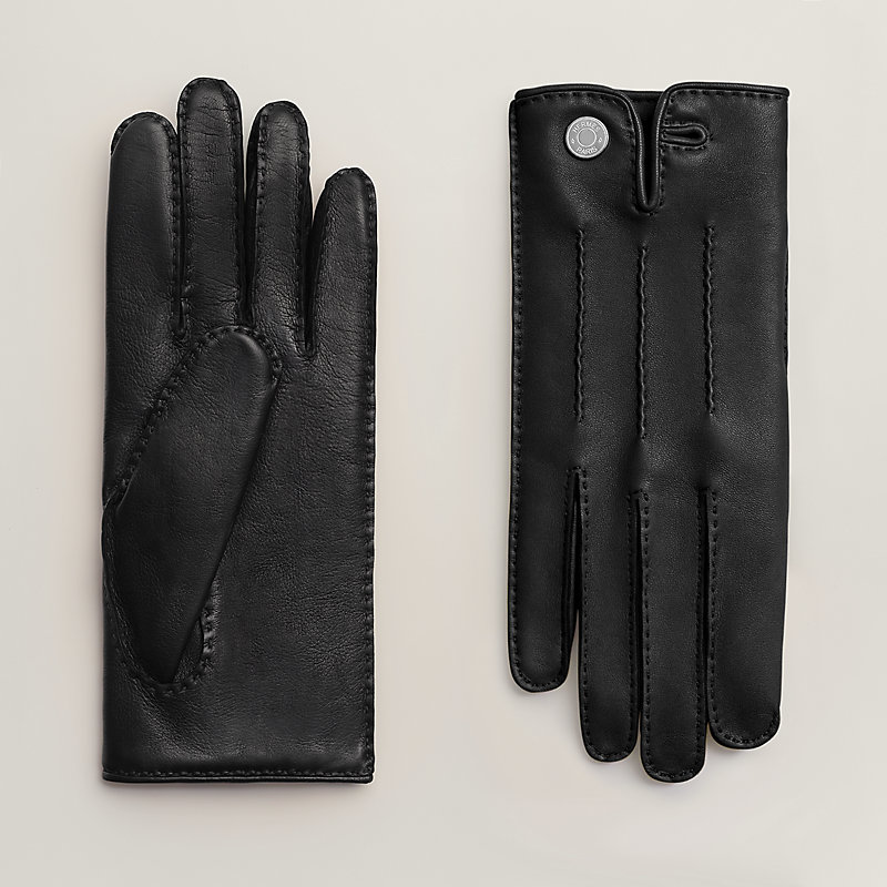 HERMES 最新作 お洒落 グローブ 手袋 レザー Nervures Droites Nervures Droites gloves | Hermès Canada